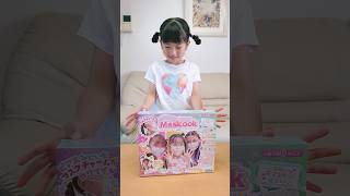 マスク世代の6歳がオリジナルマスクをデコってみた♪(マスクック)