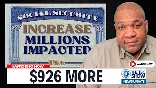 Getting $926 MORE!  Social Security Fairness Act Viewer Update