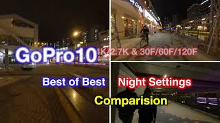 📹 GoPro 10/11 Night Setting(with Reelsteady go) I 고프로 10 /11 최적의 야간 녹화 세팅