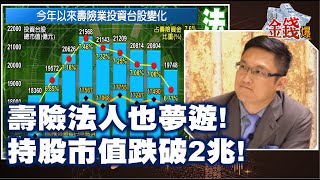 【我是金錢爆】壽險法人也夢遊! 持股市值跌破2兆! - 阿斯匹靈 大K《我是金錢爆》普通錠精華 2021.1027