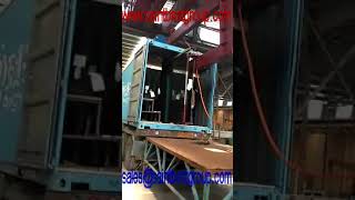 Glass Crate Unloading Boom,C Shape Glass Loading Crane,U Shape Glass Unloading Arm