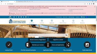 How to verify a California contractors license