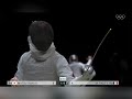 matsuyama jpn v pauty fra t32 fencing men’s foil ind highlights tokyo 2020 games