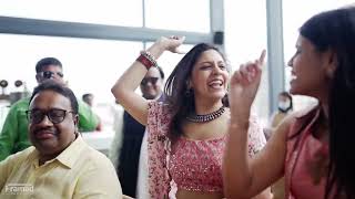 Indian Bride's Fun LipDub Video on Single Rehne De |  Framed Memoirs