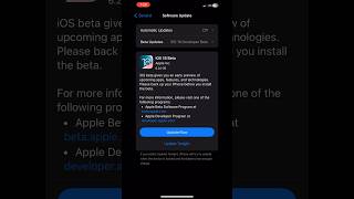 Apple iOS 18 Beta 1 Now Available #apple #tech