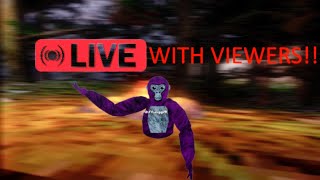 🔴LIVE! Monkeying Around in Gorilla Tag With Viewers!! 🔴