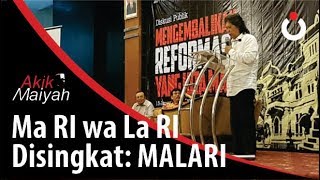 Cak Nun : Ma RI wa La RI Disingkat: MALARI