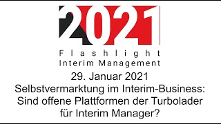 Selbstvermarktung im Interim Business: Sind offene Plattformen der Turbolader für Interim Manager