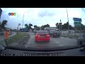 motorcyclist making an illegal u turn