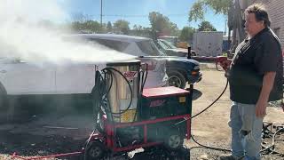 Lot #118. Hotsy pressure washer for sale