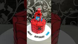 🕷️ Spider-Man Lovers Cake | Epic Spider-Man Cake Design 🎂