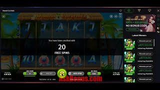 Fresh KatsuBet Casino Fresh No Deposit Bonus 20 Free Spins (Rodadas Gratis) on Askbonus.com