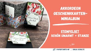 Tutorial #541: Accordion Gift Card Mini Album