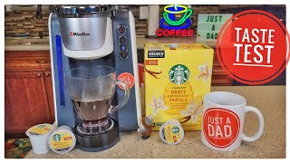 Taste Test Starbucks Honey \u0026 Madagascar Vanilla Flavored Coffee K-Cup for Keurig Brewers Review