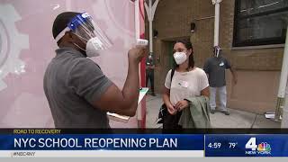 NYC Announces School Reopening Plan | NBC New York Coronavirus Update