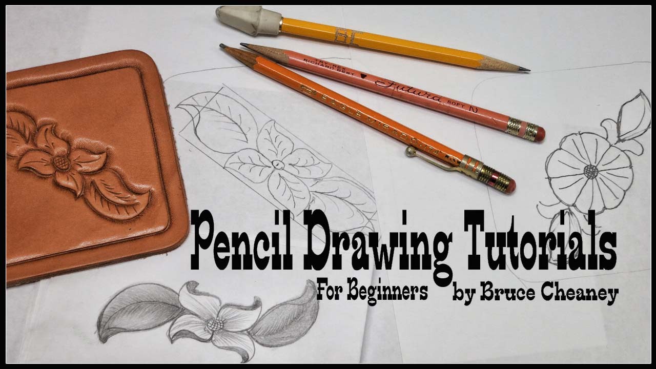 How To Draw - Leather Tooling Designs - How To Draw For Beginners ...