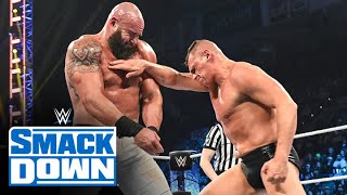 Gunther vs. Braun Strowman — Intercontinental Championship Match: SmackDown, Jan. 13, 2023
