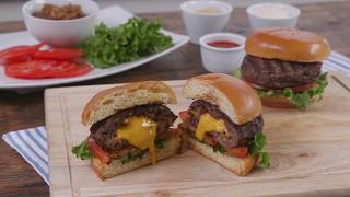 Cheesy ‘Juicy Lucy’ Burger Recipe