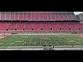 Wausseon High School Marching Band at the 2024 Buckeye Invitational