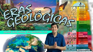 Las eras geológicas (completo con dinosaurios, eones, continentes, extinsiones y mucho mas)