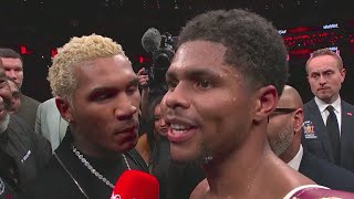 Shakur Stevenson Goes at It With Connor Benn After Win vs. Teofimo Lopez | RING 6
