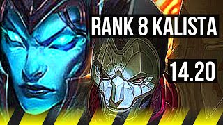 KALISTA & Renata Glasc vs JHIN & Janna (ADC) | Rank 8 Kalista | EUW Challenger | 14.20