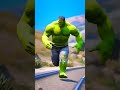 GTA V: HULK SAVING CHOP AND LITTLE SINGHAM FROM THOMAS THE TRAIN #shorts #trending #littlesingham