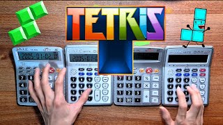 Tetris theme - Calcultor cover