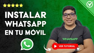 How to INSTALL WHATSAPP on your MOBILE | 📱 Step by step 📱