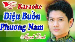 Karaoke - Dieu Buon Phuong Nam - Manh Dinh