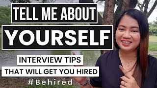 How to answer "Tell me about yourself." | Charlene's TV career guide|