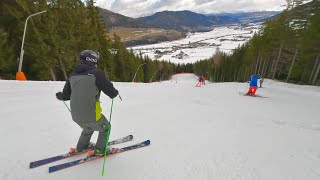 Skifahren am Katschberg/Kärnten mit Felix (01/2023)