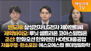 [투자의 눈] 삼성전자 LG전자 제이앤티씨 /루닛 셀트리온 코아스템켐온 /한화오션 한화엔진 HD현대중공업/에스오에스랩 롯데정밀화학 / 김태성 본부장, 이주호 본부장 / 매일경제TV