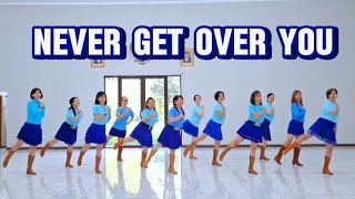 Never Get Over You | LINE DANCE | Amanda Rizzello (FR) - July 2024 | Demo by Superb Lamon