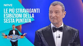 Tutte le più stravaganti esibizioni della sesta puntata | La Corrida con Amadeus🥁