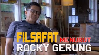 ROCKY GERUNG - TENTANG FILSAFAT | BINCANG KHUSUS