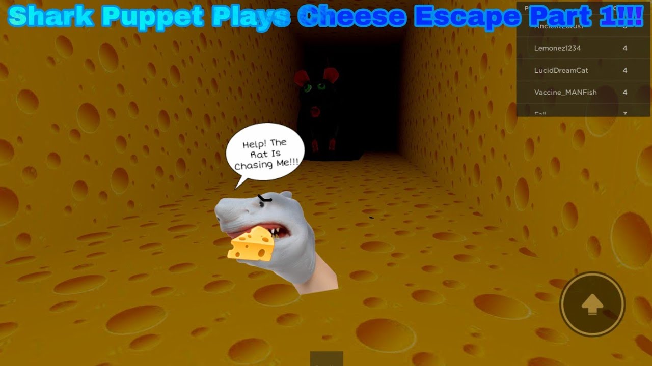 Tgs Movie Shark Puppet Plays Cheese Escape Part 1 Youtube
