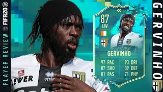 87 FLASHBACK GERVINHO PLAYER REVIEW! FIFA 20 Ultimate Team