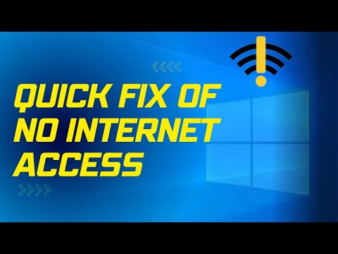 Wifi connected but no Internet access under Windows 10/11 (2024)