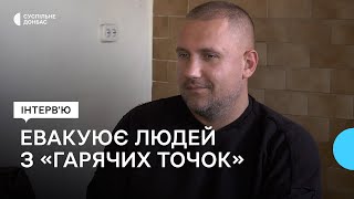 Сєвєродончанин заснував для переселенців шелтер у Дніпрі та вивозить людей з “гарячих точок”