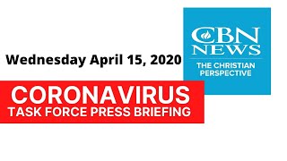 White House Daily Coronavirus Task Force Press Briefing | CBN News