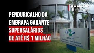 Penduricalho da Embrapa garante supersalários de até R$ 1 milhão