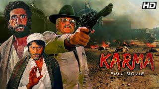Karma Full Movie Hindi 4K | Dilip Kumar Blockbuster Movie | Jackie Shroff,Anil Kapoor,Anupam Kher