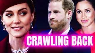 Kate Comes Crawling Back! Desperate to Make Amends with Harry \u0026 Meghan After William Drama?