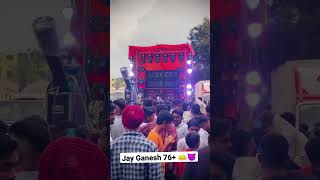 Maharashtra No 1 Sound 👑 Jay Ganesh 76+ ⚡ #shorts #viralvideo #100k