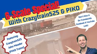 How To Bring Your G Scale Trains To The Beach!  The PIKO RC G Scale Special