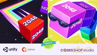 Cube Run 2048 #cube #2048 #2048cubewinner #sourcecode #unity #unity3dgames