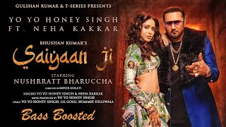 Saiyaan Ji (Bass Boosted) || Yo Yo Honey Singh || Neha Kakkar || Nushrratt B || KM Bass Boosted