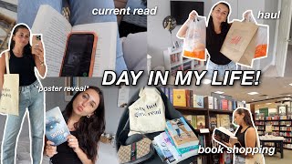 VLOG: book shopping, clothing haul, mini room tour, + more!)
