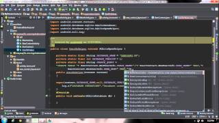32 Insert data into SQLiteDatabase Android Studio Tutorial